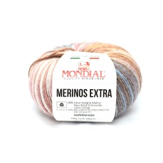 Yarn ball merinos extra stampe 100gr. 日本語 Haberdashery Online 2