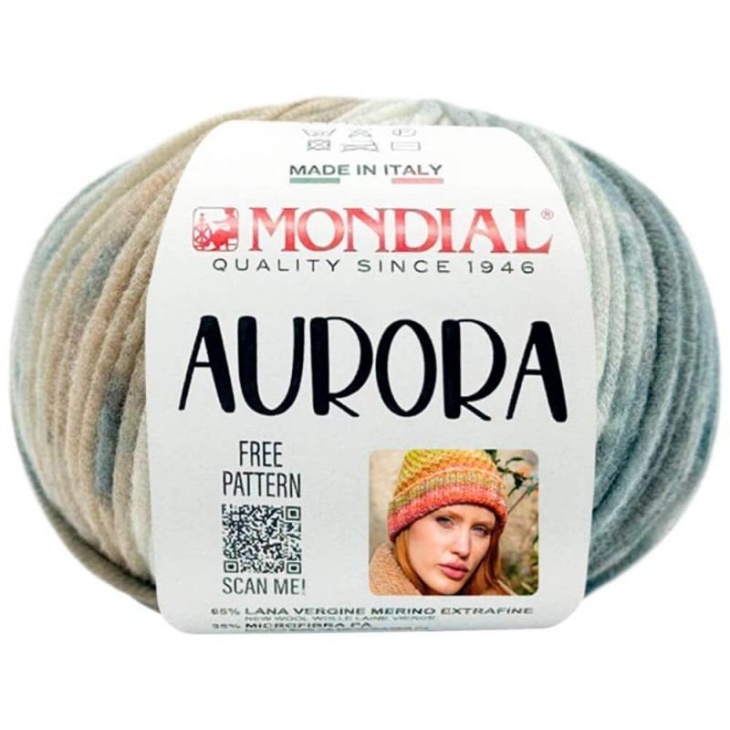 Yarn ball aurora 50gr δ Haberdashery Online