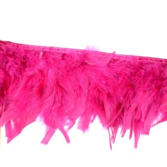 Fringe of disheveled 10cm feathers | Haberdashery Online Pontejos 2