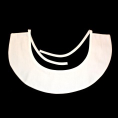 Cuello redondo algodon blanco 053 | Mercería Online Pontejos
