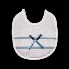 Bib with bow | Haberdashery Online Pontejos 2