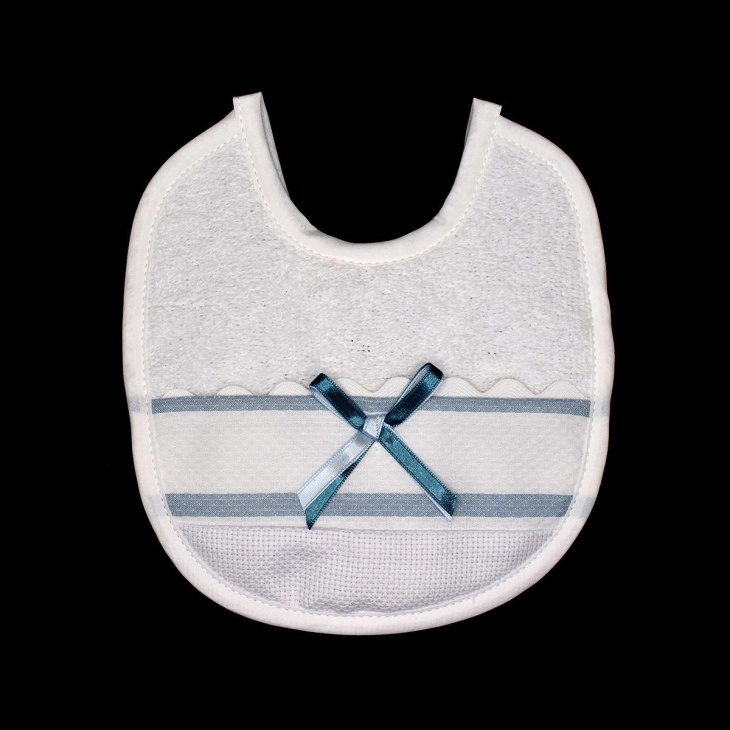 Bib with bow | Haberdashery Online Pontejos