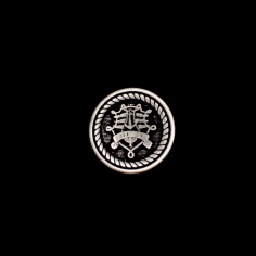 Boton metal emblema | Mercería Online Pontejos