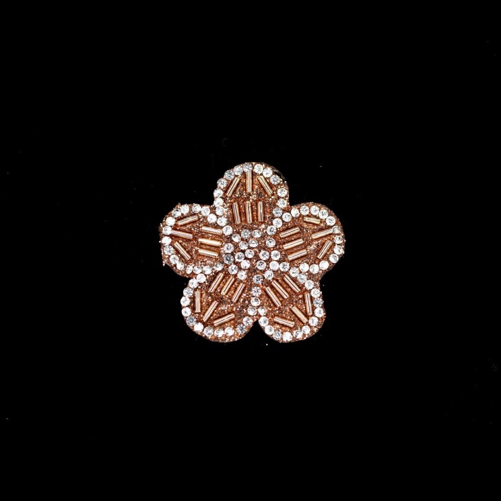 Iron-on Patch Thermoadhese Fantasy Flower | Haberdashery Online Pontejos