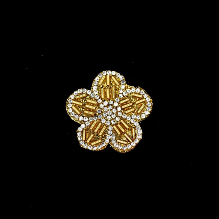 Iron-on Patch Thermoadhese Fantasy Flower | Haberdashery Online Pontejos