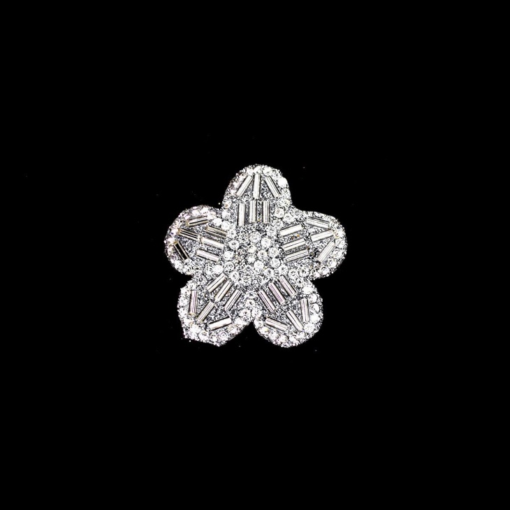 Iron-on Patch Thermoadhese Fantasy Flower | Haberdashery Online Pontejos