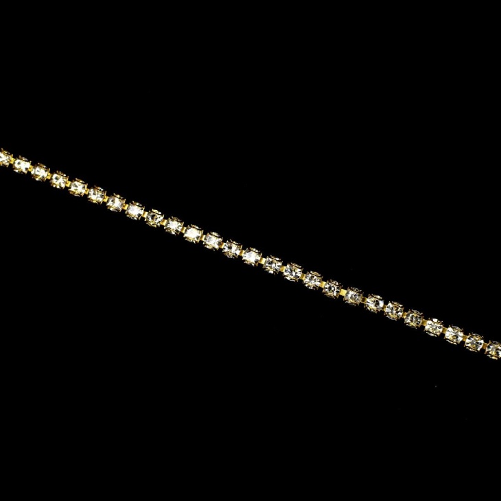 Chain strass 3mm | Haberdashery Online Pontejos
