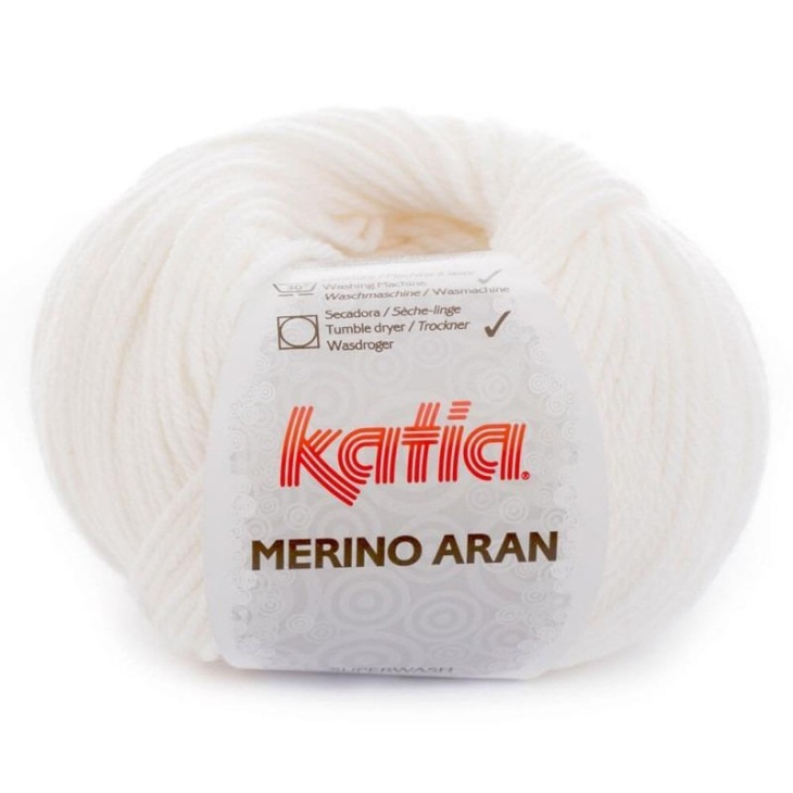 Yarn ball Merino Aran 100 gr | Haberdashery Online Pontejos