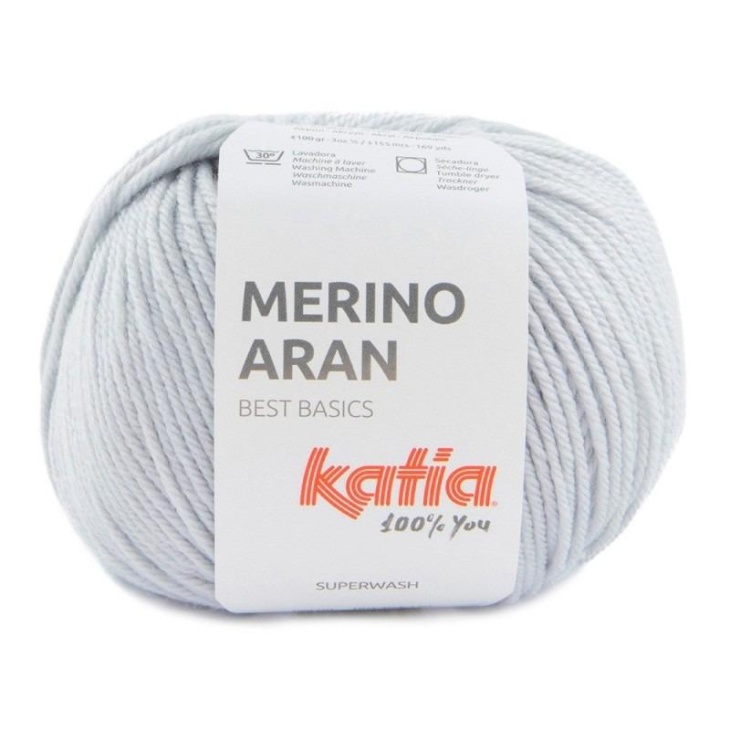Yarn ball Merino Aran 100 gr | Haberdashery Online Pontejos