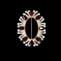 Oval Buckle Strass 35mm | Haberdashery Online Pontejos 2