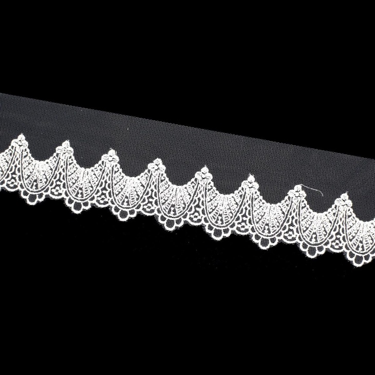 Tul bordado 2095 | Mercería Online Pontejos