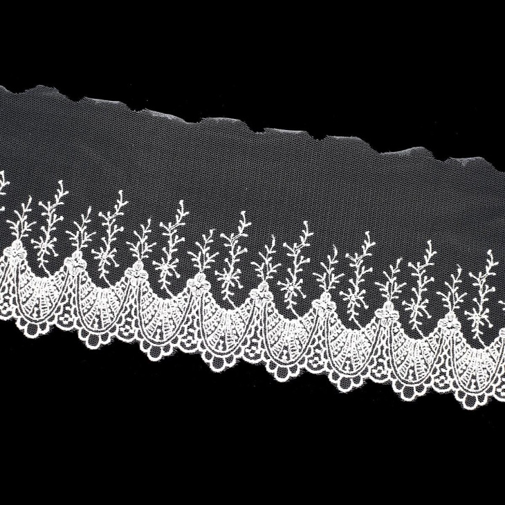 Tulle Embroidery 2096 | Haberdashery Online Pontejos
