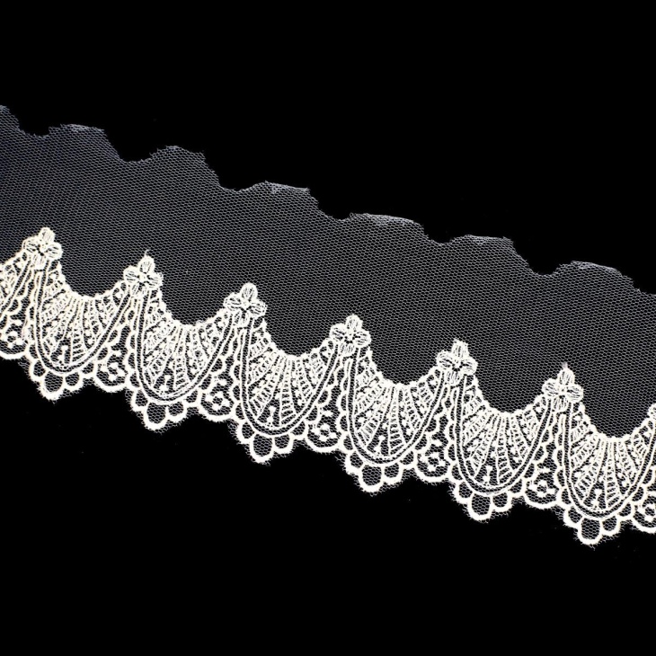 Tulle Embroidery 2095 | Haberdashery Online Pontejos