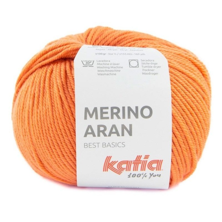 Yarn ball Merino Aran 100 gr | Haberdashery Online Pontejos