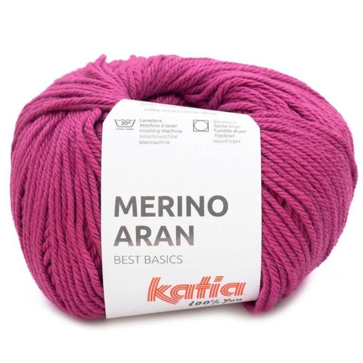 Yarn ball Merino Aran 100 gr | Haberdashery Online Pontejos
