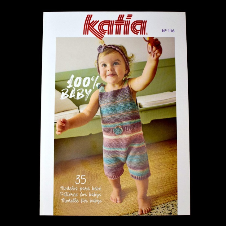 Revista 100% baby 35 modelos para bebe nº116 katia | Mercería Online Pontejos