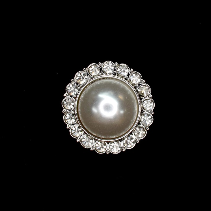 Pearl Strass Button | Haberdashery Online Pontejos