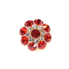 Botón flor strass | Mercería Online Pontejos 2