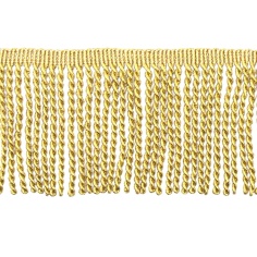 Fringe twisted golden | Haberdashery Online Pontejos