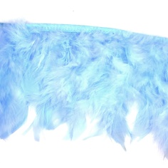 Fringe of disheveled 10cm feathers | Haberdashery Online Pontejos 2