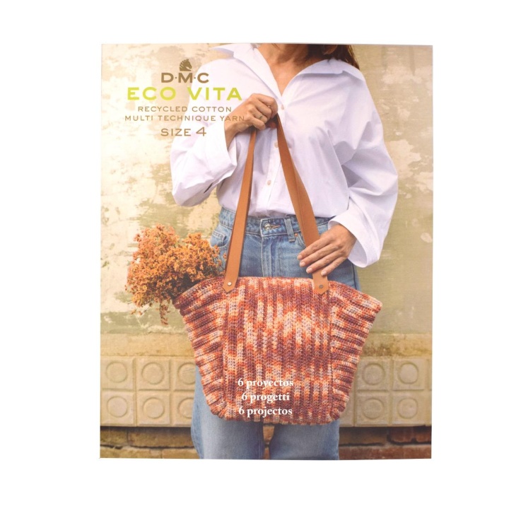 Eco vita recycled cotton multi technique yarn size 4 dmc | Mercería Online Pontejos