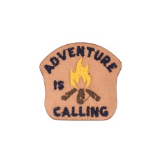 Adventure Is Calling Woven Application | Haberdashery Online Pontejos