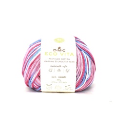 Yarn ball Eco Vita Multicolor 100gr | Haberdashery Online Pontejos