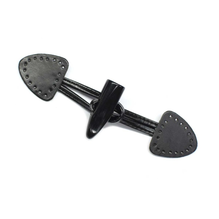 Leather imitation train brooch | Haberdashery Online Pontejos