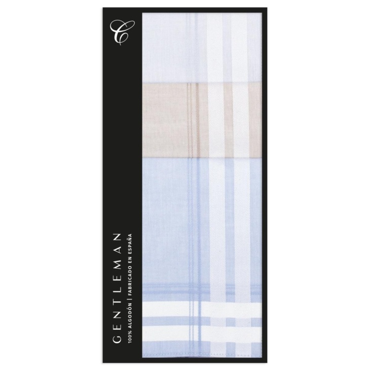 Box Handkerchiefs Knight 400FC3 Model 2 | Haberdashery Online Pontejos