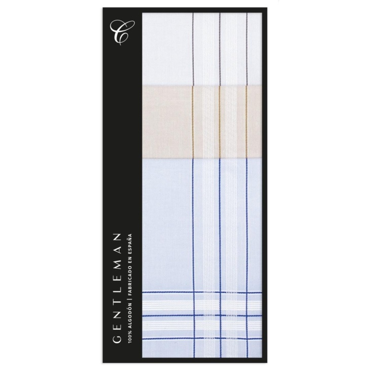 Box Handkerchiefs Knight 400FC3 Model 4 | Haberdashery Online Pontejos