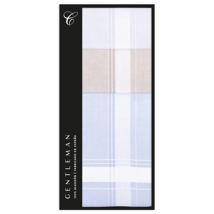 Box Handkerchiefs Knight 400FC3 Model 5 | Haberdashery Online Pontejos
