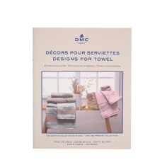 Cross stitch decoration for DMC towels | Haberdashery Online Pontejos