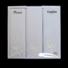 Handkerchief Embroidered Lady 204 Model 1 | Haberdashery Online Pontejos