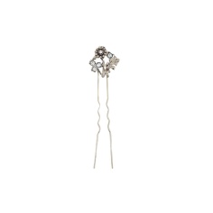 Crystal silver hairpin | Haberdashery Online Pontejos