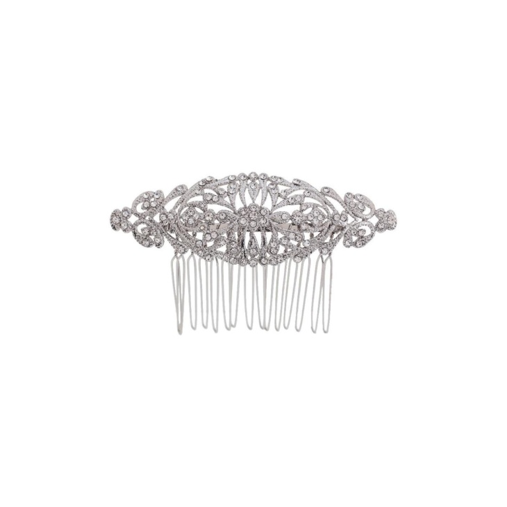 Clara oval comb strass | Haberdashery Online Pontejos