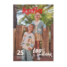 100% Summer Magazine 25 Models for children Katia | Haberdashery Online Pontejos