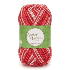 Ovillo anchor creativa fino multicolor 50 gramos | Mercería Online Pon