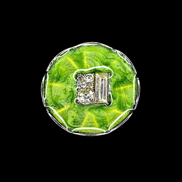 Metal foot enamel button | Haberdashery Online Pontejos