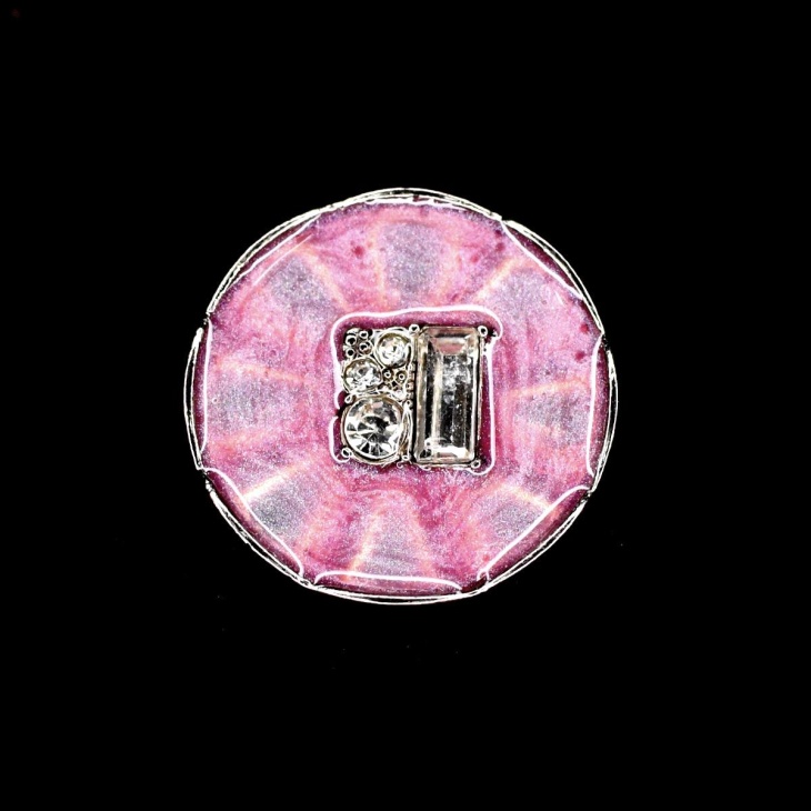 Metal foot enamel button | Haberdashery Online Pontejos