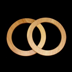 Asas madera rendondas para bolso | Mercería Online Pontejos