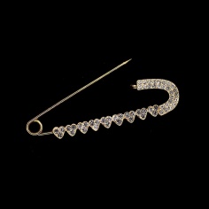 Imperdible corazones strass dorado | Mercería Online Pontejos