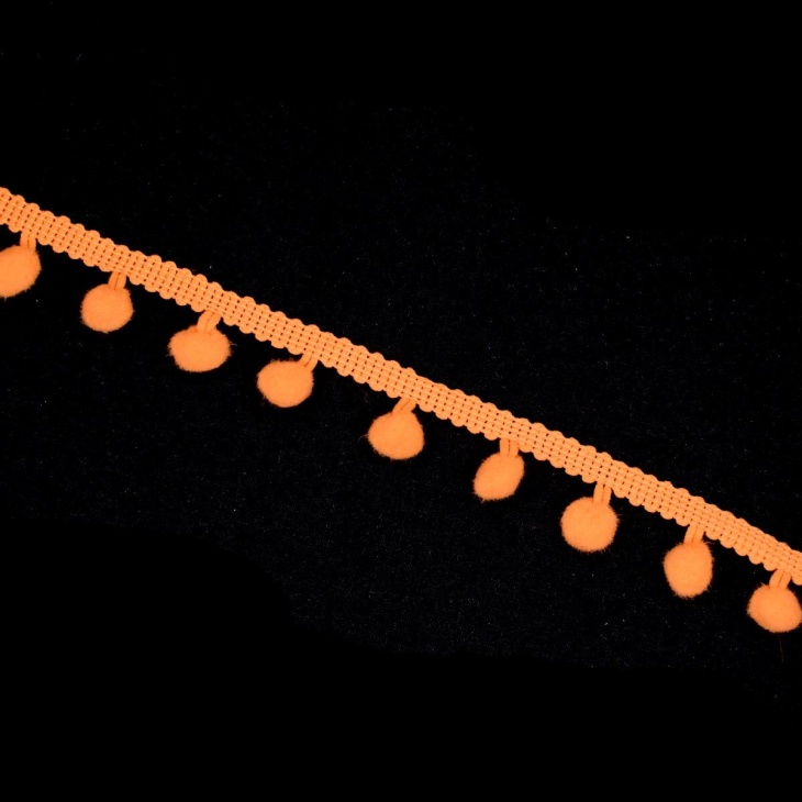 Fringe of river polyester 1cm | Haberdashery Online Pontejos