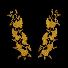 Iron-on Patch embroidered 181 grapes | Haberdashery Online Pontejos