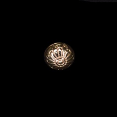 Botón bola zamak labrado | Mercería Online Pontejos