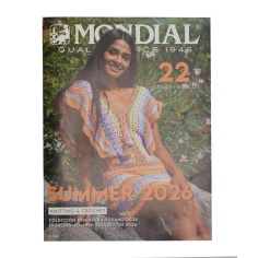 Revista mondial summer 2026 22 modelos knitting & crochet | Mercería Online Pontejos