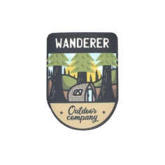 Parche termoadhesivo impreso wanderer | Mercería Online Pontejos
