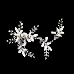 Pinza ramita strass | Mercería Online Pontejos