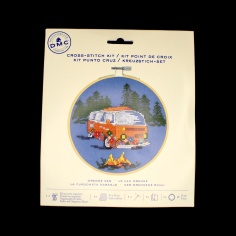 Kit cross stitch the orange van | Haberdashery Online Pontejos