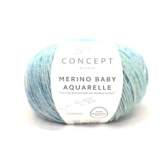 Yarn ball Merino Baby Aquarelle 50gr | Haberdashery Online Pontejos 2