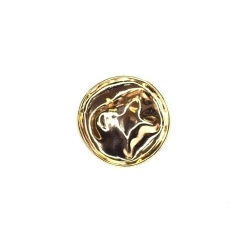 Botón fantasia dorado | Mercería Online Pontejos